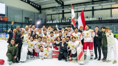 Timnas Hoki Es Indonesia Raih Emas SEA Games 2025