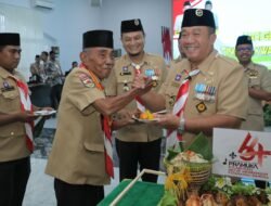Bupati Asahan Dikukuhkan sebagai Ketua Mabicab Pramuka Asahan Masa Bakti 2024–2029