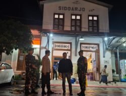 Sambut Libur Nataru Polresta Sidoarjo Pastikan Keamanan Stasiun Kereta Api