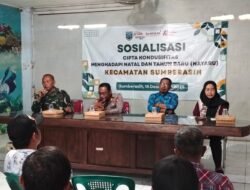 Rakor Cipta Kondusifitas Jelang Natal dan Tahun Baru Digelar di Kecamatan Sumberasih