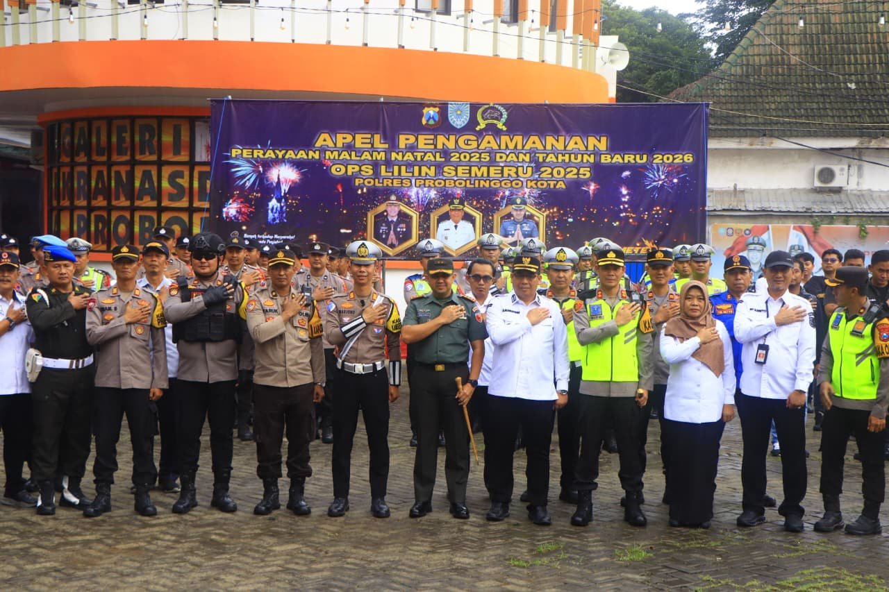 pengamanan malam Natal tahun 2025 dan tahun baru 2026