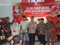 TNI-Polri dan Forkopimda Trenggalek Pantau Langsung Pengamanan Ibadah Natal 2025