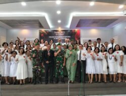 Koramil 02/Pesantren Perkuat Kerukunan, Sambangi 10 Gereja Saat Perayaan Natal 2025