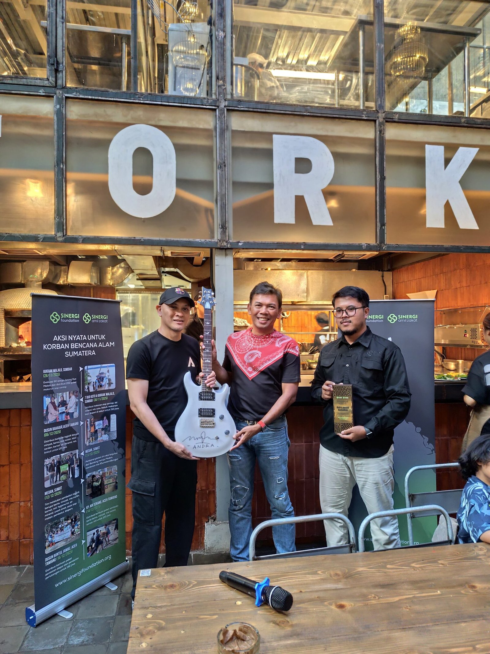 Dana Lelang untuk Penyintas Bencana Sumatera melalui Sinergi Foundation