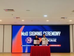 U-Bakrie & Pelita Jaya Jalin Kemitraan Strategis Atlet dan Pendidikan