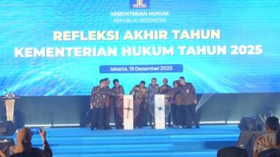 Kinerja Pelayanan Hukum Naik, Kemenkum Bukukan Capaian Positif hingga Akhir 2025