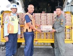 Lanud Husein Sastranegara Salurkan Bantuan Kemanusiaan via Pesawat TNI AU