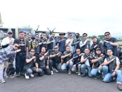 Lanud Husein Sastranegara Bersinergi dengan Komunitas Motor Galang Donasi untuk Korban Bencana Sumatera
