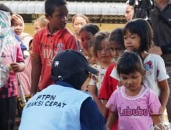 PalmCo Dampingi Anak-anak Terdampak Banjir di Aceh Tamiang Lewat Trauma Healing