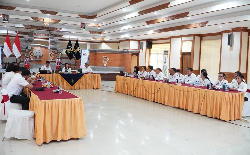 Kanwil Kemenkum Bali dan BPHN Bahas Persiapan Peresmian Posbankum