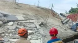 Bangunan Parkir Roboh di Rawa Badak Selatan Koja, BPBD Beri Penjelasan