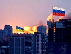 Serangan Drone dan Rudal Rusia Hantam Kyiv, Satu Orang Tewas