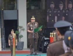 Kajati Riau Bacakan Pesan Presiden Prabowo di Upacara HBN ke-77