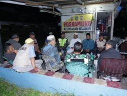 Camat Kota Kisaran Timur dan Dandim 0208/AS Tinjau Pos Kamling