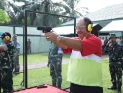 Bupati Asahan dan Forkopimda Ikuti Eksibisi Menembak Executive 2025