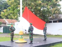 Pj Kasdim Kodim 0820/Probolinggo Pimpin Upacara Bendera Rutin