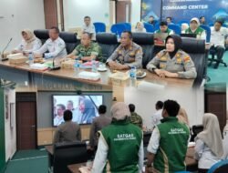 Dandim 0819/Pasuruan Ikuti Vidcon Panen Raya dan Pengumuman Swasembada Pangan Bersama Presiden RI