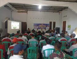 Koramil Kraksaan Zoom Meeting Panen Raya dan Pengumuman Swasembada Pangan