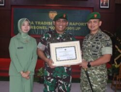 Suasana Khidmat Warnai Pelepasan Kasdim 0501/JP di Makodim