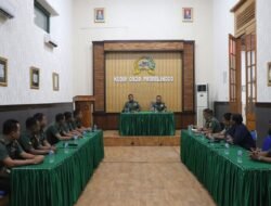 Menjelang Sertijab Dandim, Korem 083/BDJ Melakukan Verifikasi Laporan