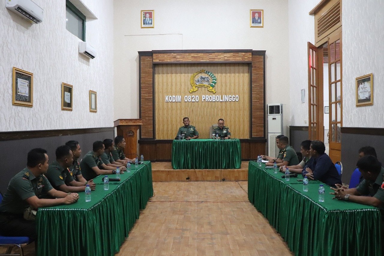 Menjelang Sertijab Dandim, Korem 083/BDJ Melakukan Verifikasi Laporan
