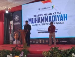 Danramil Paiton Kapten Cke Adi Suwarso Menghadiri Resepsi Milad Ke 113 PD Muhammadiyah Kabupaten Probolinggo