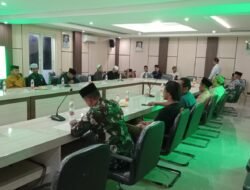 Babinsa Koramil 0820/15 Pajarakan Hadiri Rapat Koordinasi Pengamanan Haflatul Imtihan ke-94 Ponpes Zainul Hasan Genggong
