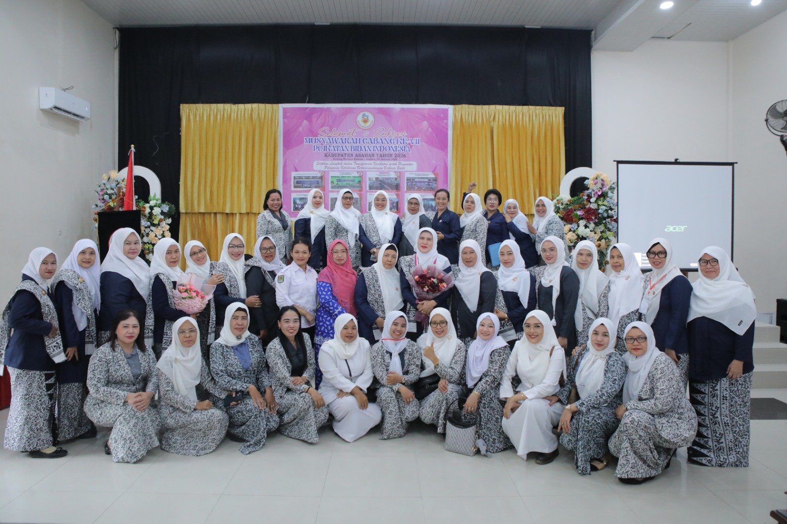 Musyawarah Cabang (Muscab) ke-VII yang digelar di Gedung Mutiara Kisaran