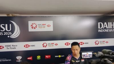 Ginting Mundur dari Indonesia Masters 2026 karena Cedera Pinggang
