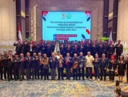 KONI Pusat Lantik PB PSTI Periode 2025-2029 di Makassar, Regenerasi Atlet Sepak Takraw Jadi Fokus