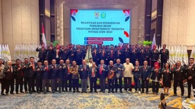 KONI Pusat Lantik PB PSTI Periode 2025-2029 di Makassar, Regenerasi Atlet Sepak Takraw Jadi Fokus