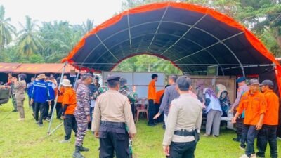Siaga Bencana, Sinergi TNI-Polri dan Pemkab Kaur Gelar Simulasi di Tanjung Kemuning