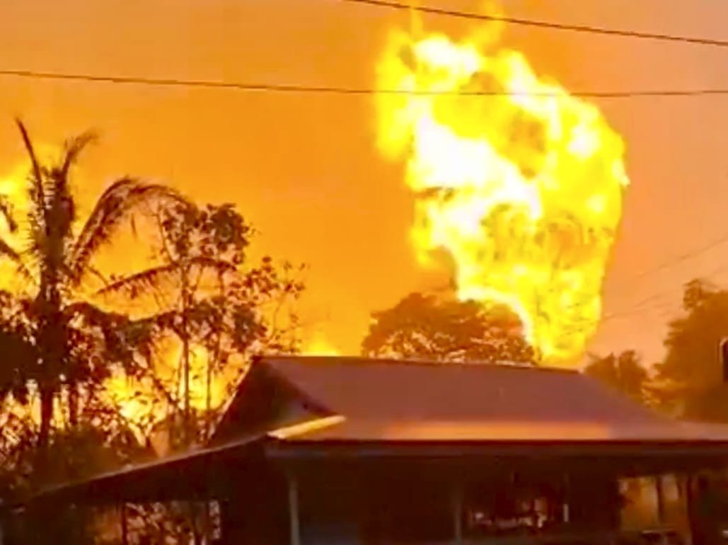 Kebakaran Pipa Gas di Indragiri Hilir Riau, Polisi Prioritaskan Keselamatan Warga