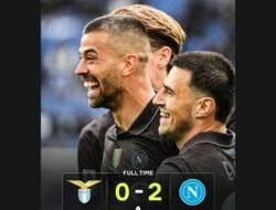 Lazio Takluk dari Napoli di Olimpico, Duel Panas Berujung Tiga Kartu Merah