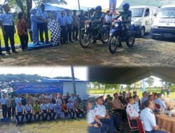 Babinsa Koramil Kraton Hadiri Selamatan Running Dapur MBG Lanud Muljono