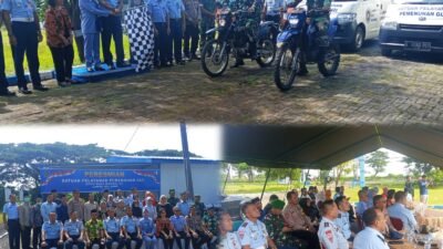 Babinsa Koramil Kraton Hadiri Selamatan Running Dapur MBG Lanud Muljono