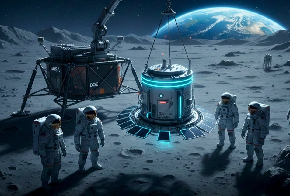 NASA dan DOE Rencanakan Reaktor Nuklir