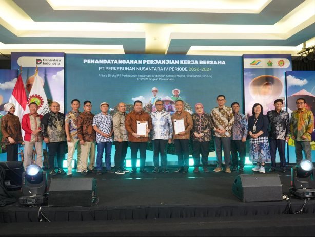 PTPN IV PalmCo Resmikan PKB 2026-2027, Perkuat Hubungan Industrial Pascatransformasi