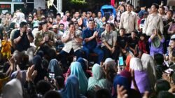 Presiden Prabowo Rayakan Tahun Baru Bersama Pengungsi