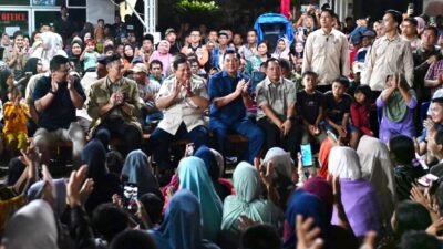 Presiden Prabowo Rayakan Tahun Baru Bersama Pengungsi