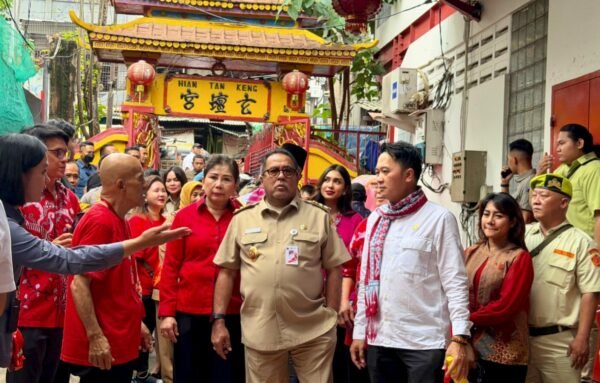 Sambut Imlek 2026, Kevin Wu dan Rano Karno Kunjungi Kawasan Pecinan Glodok