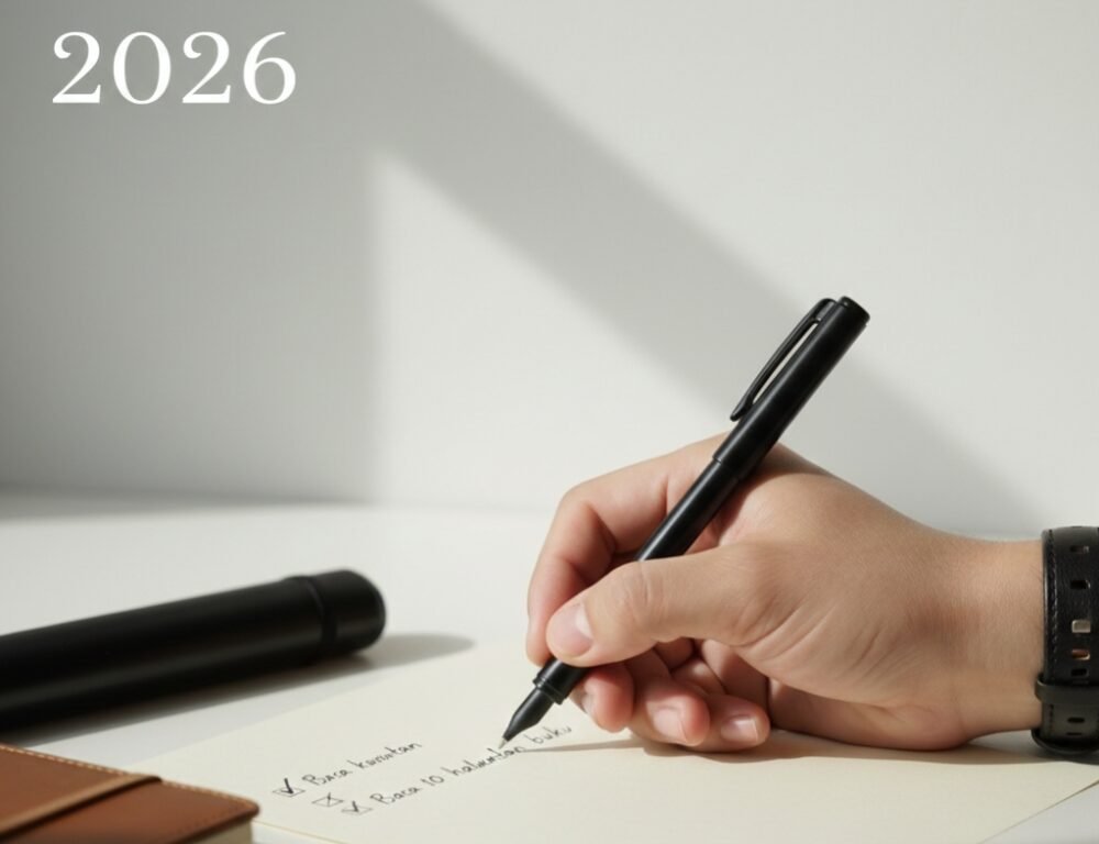 2026 Baru Dimulai, Ini Cara Realistis Mewujudkan Resolusi Hidup