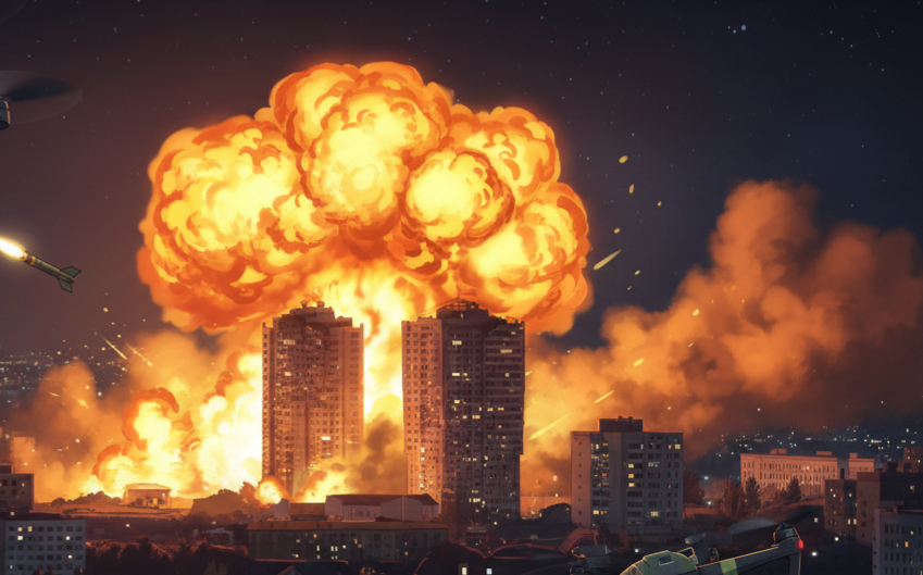 Depot Minyak di Penza Rusia Terbakar usai Serangan Drone