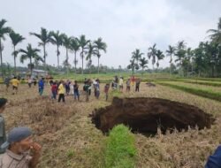 Fenomena Sinkhole Gegerkan Warga Situjuah Batua