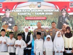 Polri dan Pemprov Jatim Perkuat Ketahanan Pangan Lewat Panen Jagung
