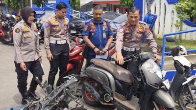 Polisi Tetapkan Sopir Bus Harapan Jaya Jadi Tersangka Kasus Laka di Kediri