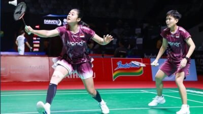 Amallia/Fadia Lolos Perempat Final Indonesia Masters 2026