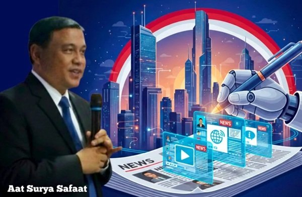 Aat Surya Safaat Pers Teknologi dan Transformasi Media Indonesia