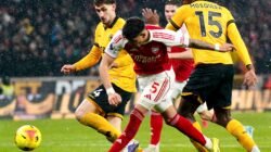 Arsenal Kehilangan Poin Penuh di Markas Wolves, Kebobolan pada Menit Akhir