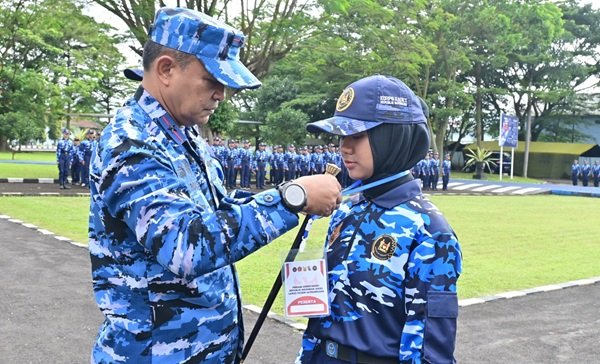 Danlanud Husein Sastranegara Tekankan Disiplin dan Patriotisme dalam Persami